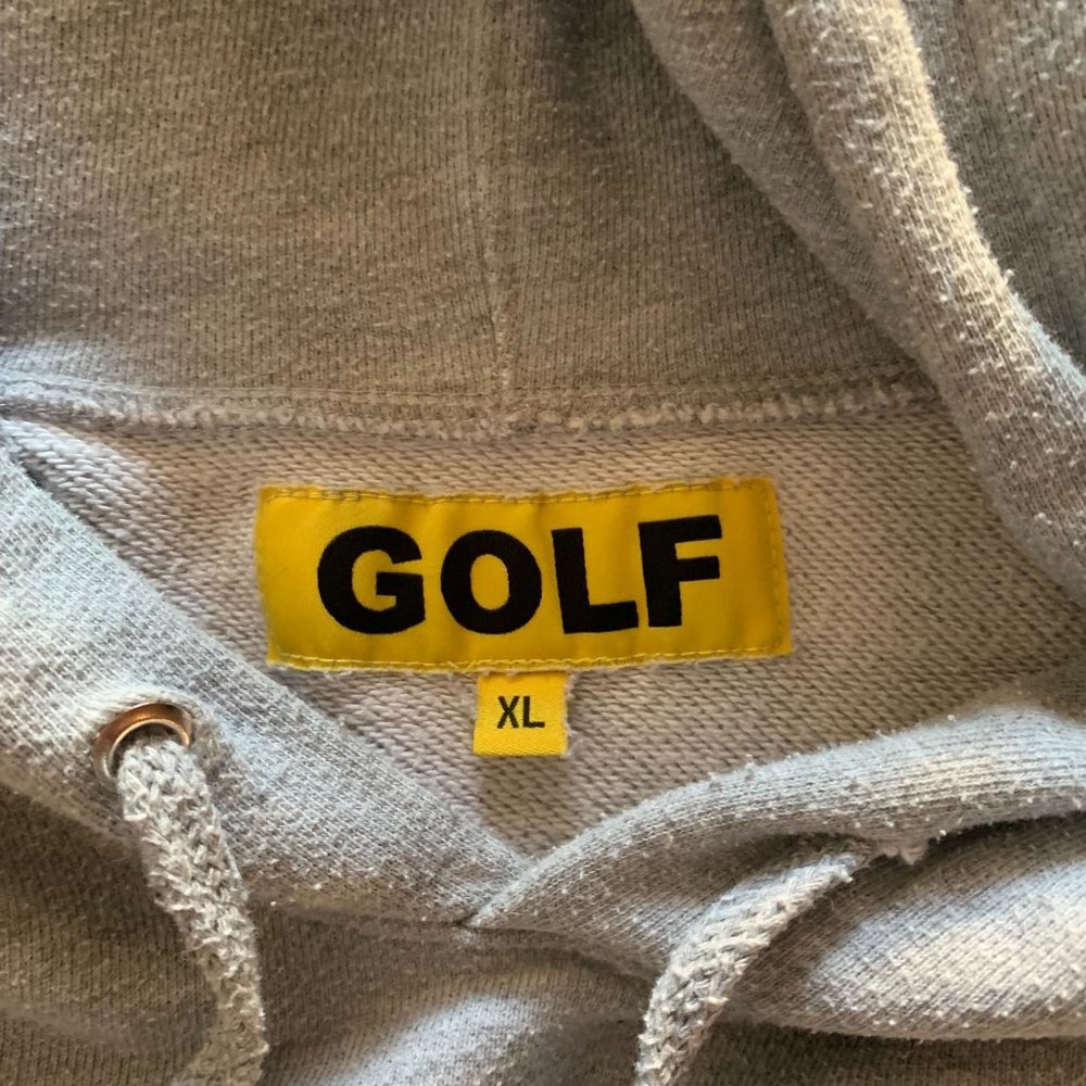 Golf Wang OFWGKTA Grey Hoodie size XL Odd Future Grey Tyler The Creator Wolf - Picture 3 of 4